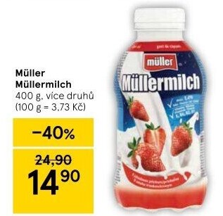 Nápoj mléčný Müllermilch Müller