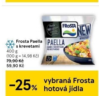 Paella mražená Frosta