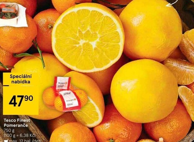 Pomeranče Tesco Finest