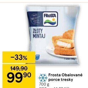 Porce tresky obalovaná mražená Frosta