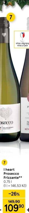 Prosecco Frizzante I Heart