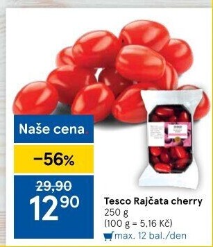 Rajčata cherry Tesco
