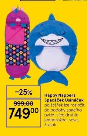 Spacáček Usínáček Happy Nappers