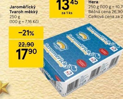 Tvaroh měkký Jaroměřický