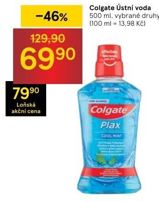 Ústní voda Colgate