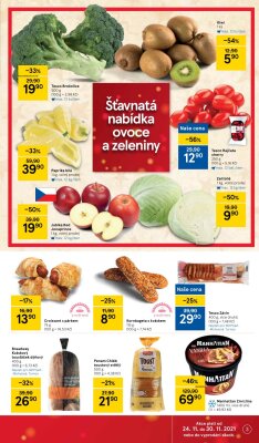 akční leták Tesco 24.11.2021-30.11.2021