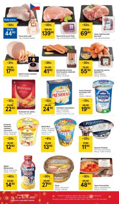 akční leták Tesco 24.11.2021-30.11.2021