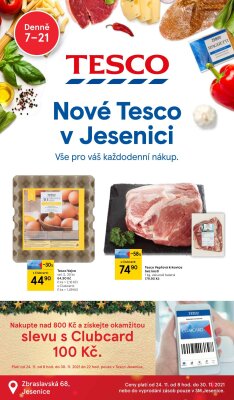 akční leták Tesco 24.11.2021-30.11.2021