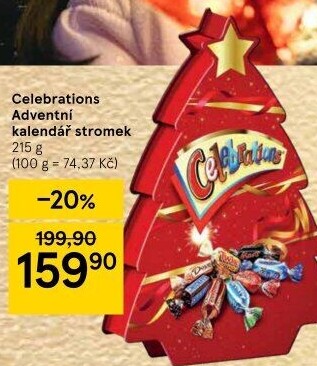 Adventní kalendář Celebrations Mars