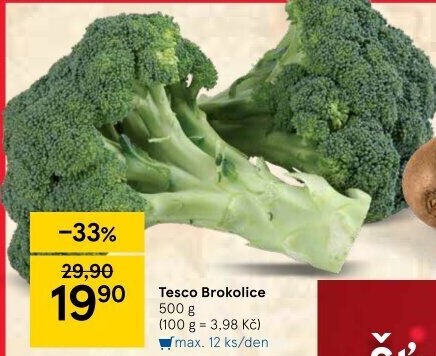 Brokolice Tesco