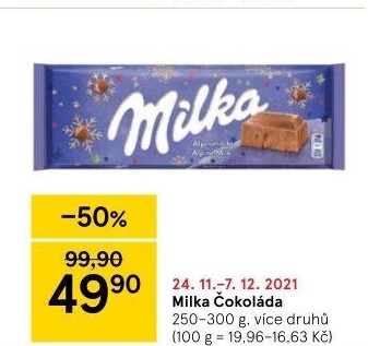 Čokoláda Milka