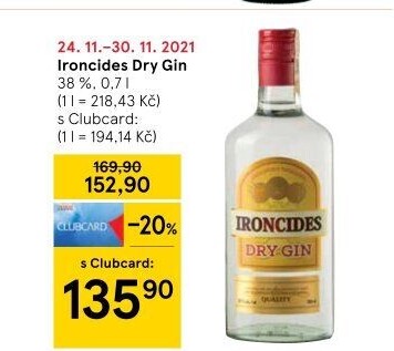 Gin Dry Ironcides