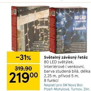 LED světelný řetěz