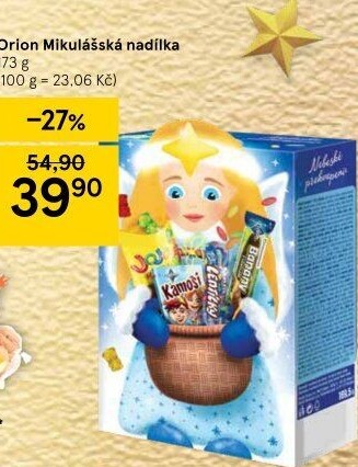 Mikulášská nadílka Orion