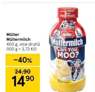 Nápoj mléčný Müllermilch Müller