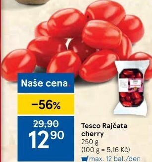 Rajčata cherry Tesco