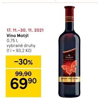 Vína Motýl Víno Mikulov