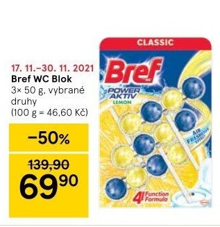 WC blok Bref