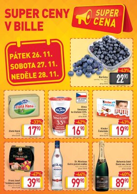 akční leták BILLA 24.11.2021-30.11.2021