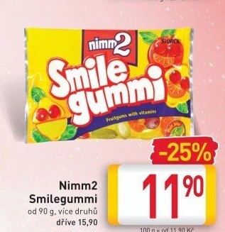 Bonbony Smile Gummi Nimm2 Storck