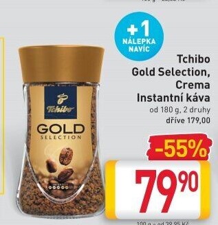 Instantní káva Tchibo Gold Selection