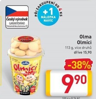 Jogurt Olmíci Olma