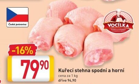 Kuřecí stehna Vocílka