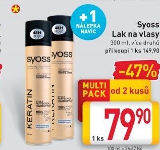 Lak na vlasy Syoss