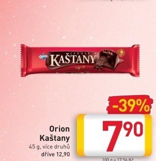 Ledové kaštany Orion