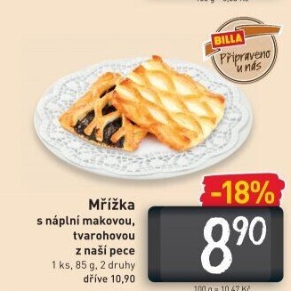 Mřížka s náplní