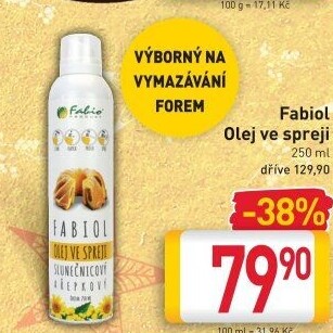 Olej ve spreji Fabiol