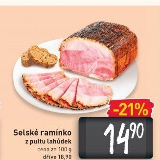 Šunka selské ramínko