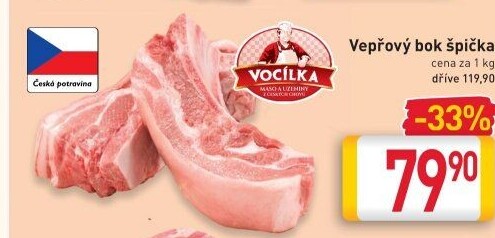 Vepřový bok špička Vocílka