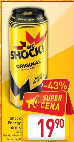 Energetický nápoj Big Shock