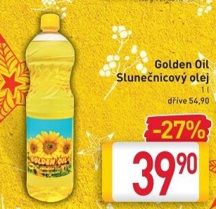 Slunečnicový olej Golden