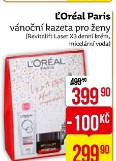 Dárková kazeta Laser X3 Renew Revitalift L'