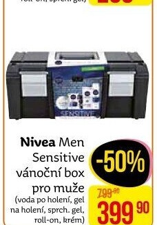 Dárková kazeta pánská Sensitive Men Nivea