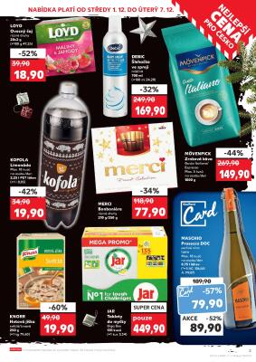 akční leták Kaufland 1.12.2021-7.12.2021