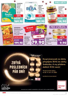 akční leták Kaufland 1.12.2021-7.12.2021