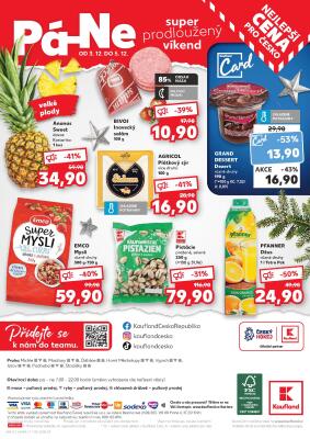 akční leták Kaufland 1.12.2021-7.12.2021