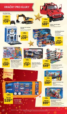 akční leták Tesco 29.11.2021-24.12.2021