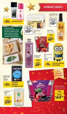 akční leták Tesco 29.11.2021-24.12.2021