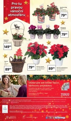 akční leták Tesco 29.11.2021-24.12.2021