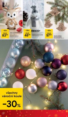 akční leták Tesco 29.11.2021-24.12.2021
