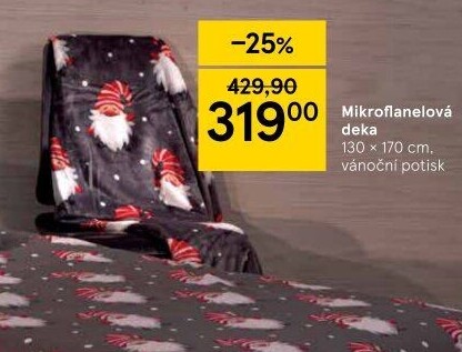 Deka mikroflanelová