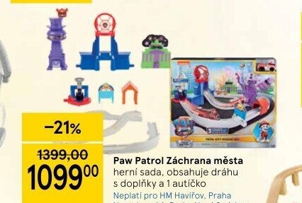 Herní sada Tlapková patrola Paw Patrol