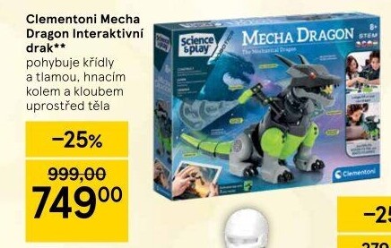 Interaktivní drak Mecha Dragon Clementoni