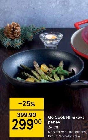 Pánev hliníková Go Cook