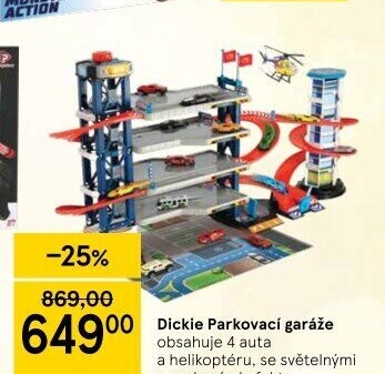 Parkovací garáž Dickie Toys