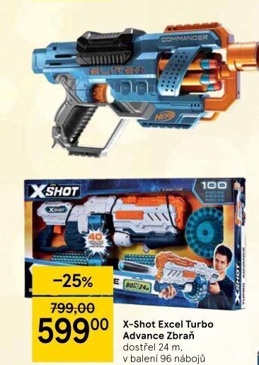 Pistole X-Shot Excel Turbo Advance Zuru